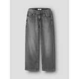 Name It Medium Grey Denim Nkfrose Wide Jeans 5529-Be Noos