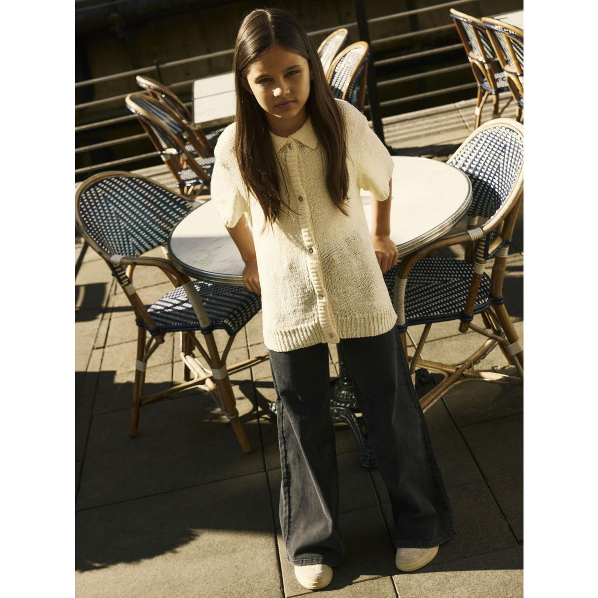 Name It Black Denim Nkfpolly X-Wide Jeans 3057-Fr Noos