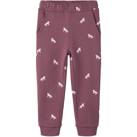 Name It Wild Ginger W. Parfait Pink Unicorns Nmfvalba Swe Byxor Unb Noos