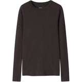 Name It Chocolate Plum Nkfnakal Ls Topp Noos