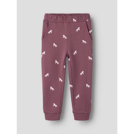 Name It Wild Ginger W. Parfait Pink Unicorns Nmfvalba Swe Byxor Unb Noos