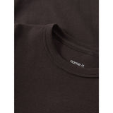 Name It Chocolate Plum Nkfnakal Ls Topp Noos