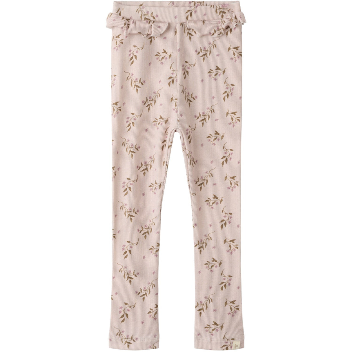 Lil'Atelier Hushed Violet Flowers Nmfgavo Efi Slim Leggings Lil Noos