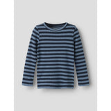 Name It Dark Sapphire Blue Mirage Nmnbanio Ls Xsl Topp Noos