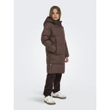 kids ONLY Chestnut Kogirene Life Puffer Täcka Otw Noos