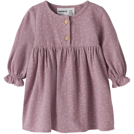 Name It Lilas Nbflalou Ls Klänning