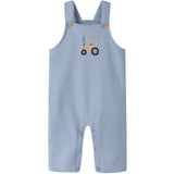 Name It Ashley Blue Tractor Nbmvonne Sweat Overall Låda Bru