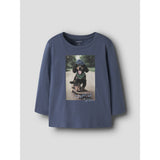 Name It Vintage Indigo Skater Dog Nmmvoto Ls Nreg Topp