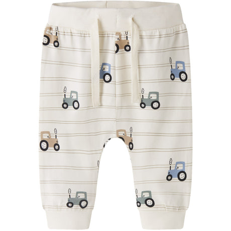 Name It Antique White Tractors Nbmvroels Byxor Låda