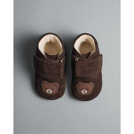 Angulus Dark Brown Prewalker Med Nallebjörn