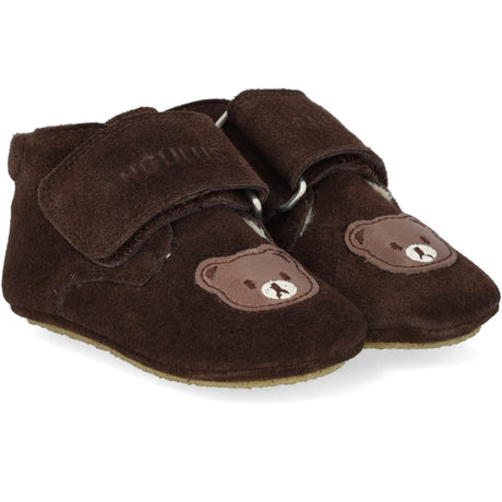 Angulus Dark Brown Prewalker Med Nallebjörn