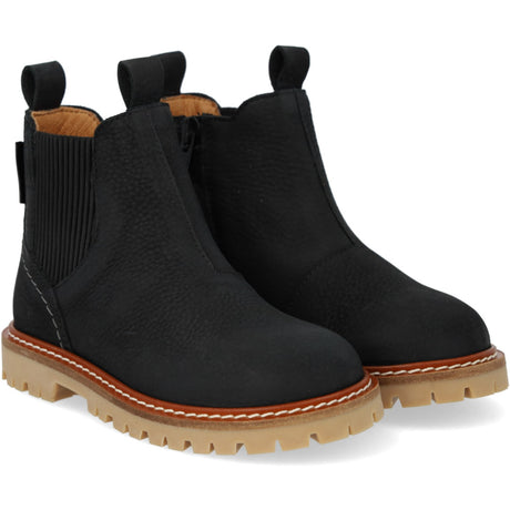 Angulus Black/Black Chunky Chelsea Stövlar