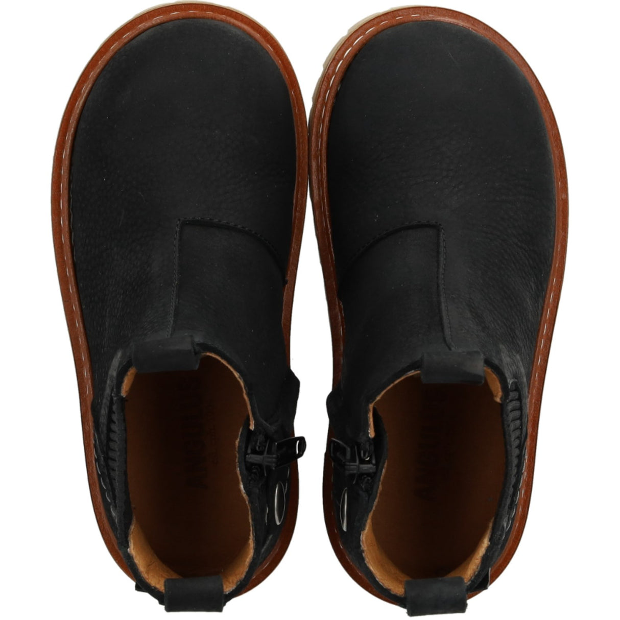Angulus Black/Black Chunky Chelsea Stövlar