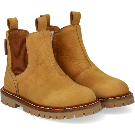 Angulus Ocher/Cognac Chunky Chelsea Stövlar