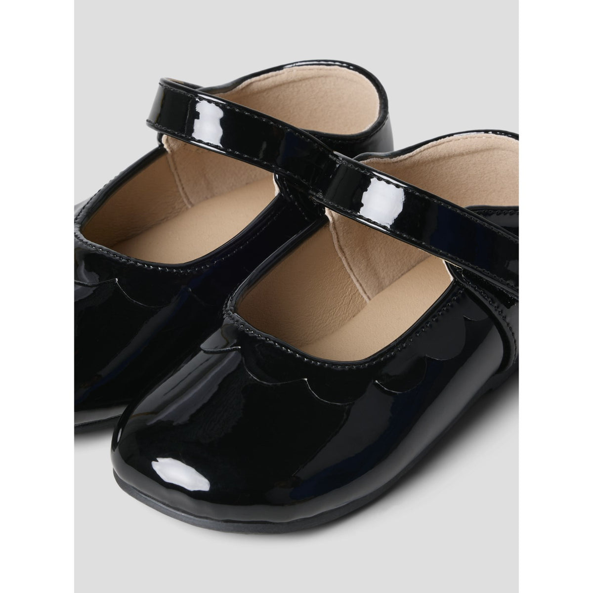 Name It Black Patent Nmfrachel Patent Ballerinaskor