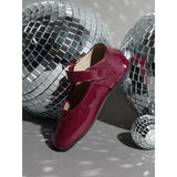 Name It Tango Red Patent Nmfrachel Patent Ballerinaskor