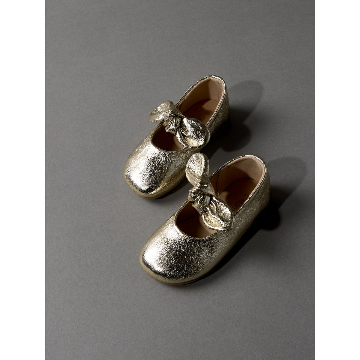 Name It Gold Colour Nmfronja Ballerinaskor