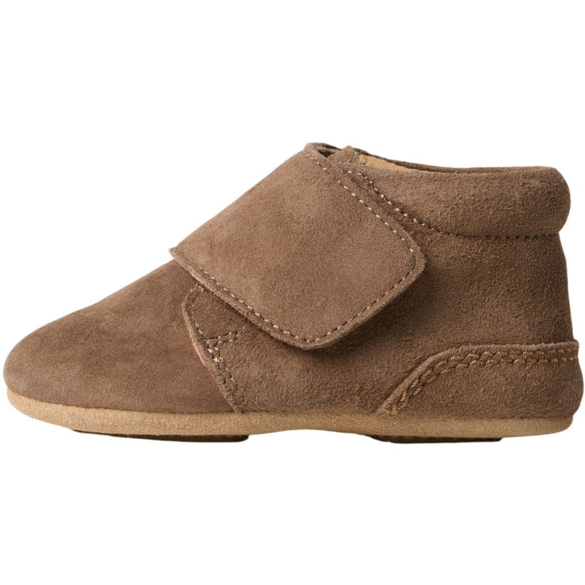 Name It Shaved Chocolate Nbnrene Baby Skor I Suede W/Velcro