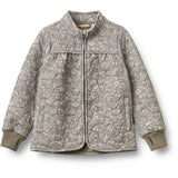 Wheat Grey Stone Flowers Thermo Jacka Thilde