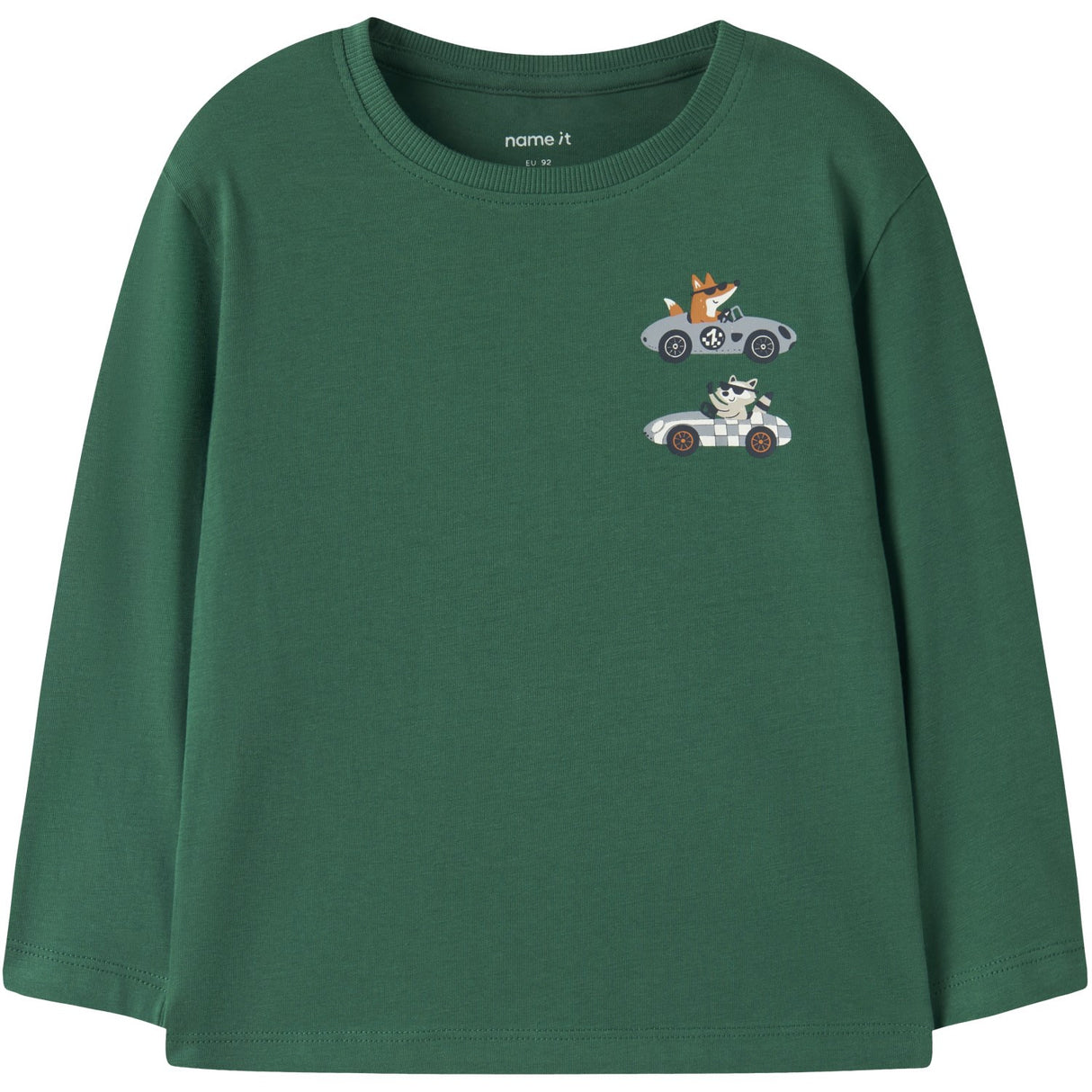 Name It Evergreen Cars Nmmvagno Ls Loose Topp