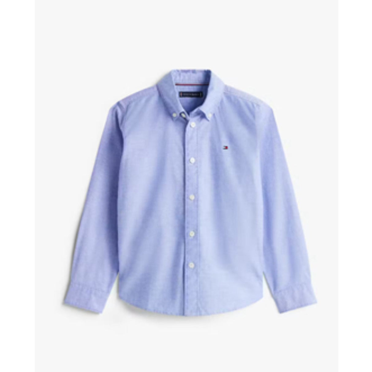 Tommy Hilfiger Calm Blue Flag Oxford Skjorta Ls