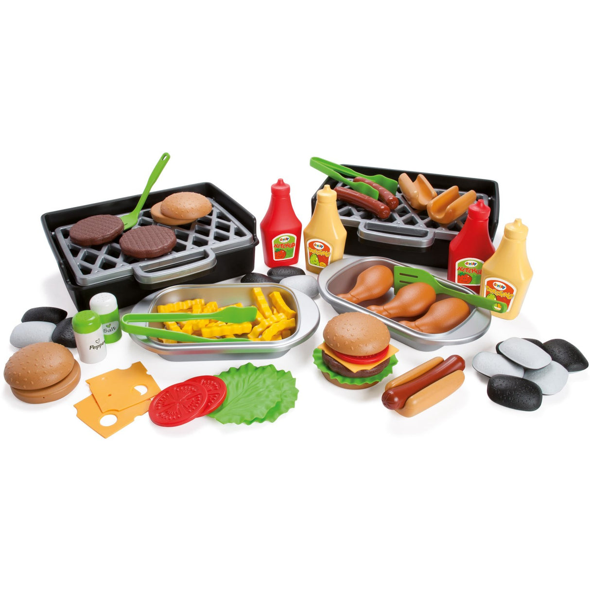 Dantoy Bbq Deluxe Set-79 Pcs Ctn.
