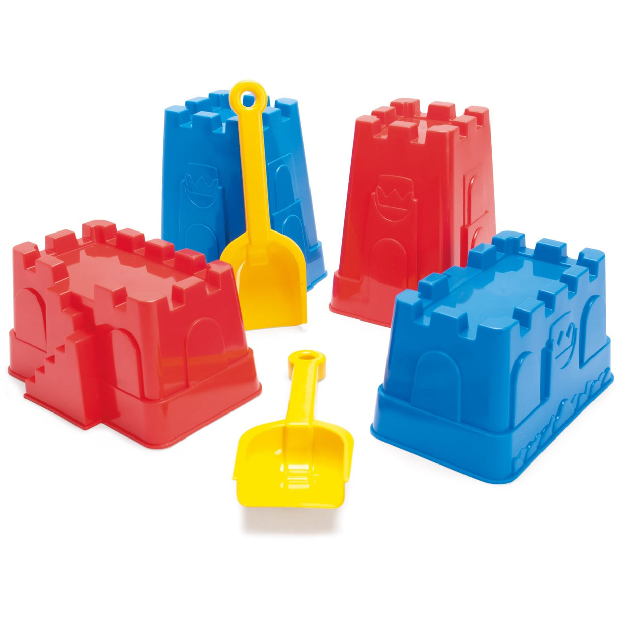Dantoy Sand Castle Moulds & Skyffel Sett Ctn.