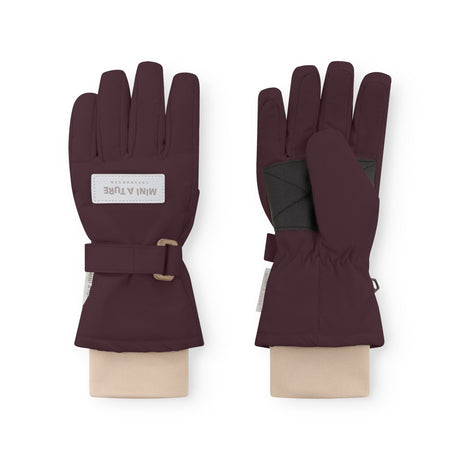 Mini A Ture Fudge Aubergine Matcelio Handskar
