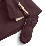 Mini A Ture Fudge Aubergine Matcesar Fleece Lined Vantar