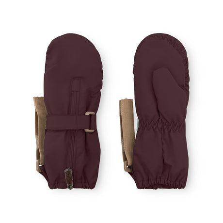Mini A Ture Fudge Aubergine Matcesar Fleece Lined Vantar