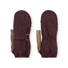 Mini A Ture Fudge Aubergine Matcesar Fleece Lined Vantar