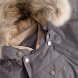 Mini A Ture Plum Kitten Matwisti Fleece Lined Flygdräkt Fur. Grs