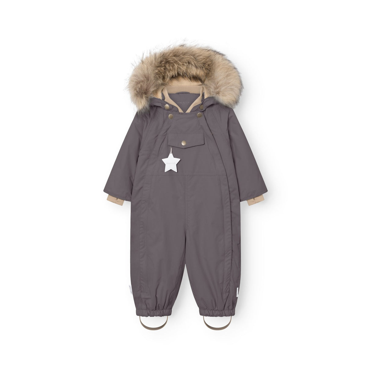 Mini A Ture Plum Kitten Matwisti Fleece Lined Flygdräkt Fur. Grs