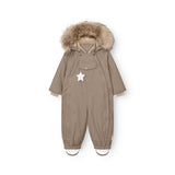 Mini A Ture Grey Brown Matwisti Fleece Lined Flygdräkt Fur. Grs