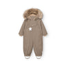 Mini A Ture Grey Brown Matwisti Fleece Lined Flygdräkt Fur. Grs