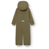 Mini A Ture Kalamata Green Matwanni Fleece Lined Snowsuit. Grs