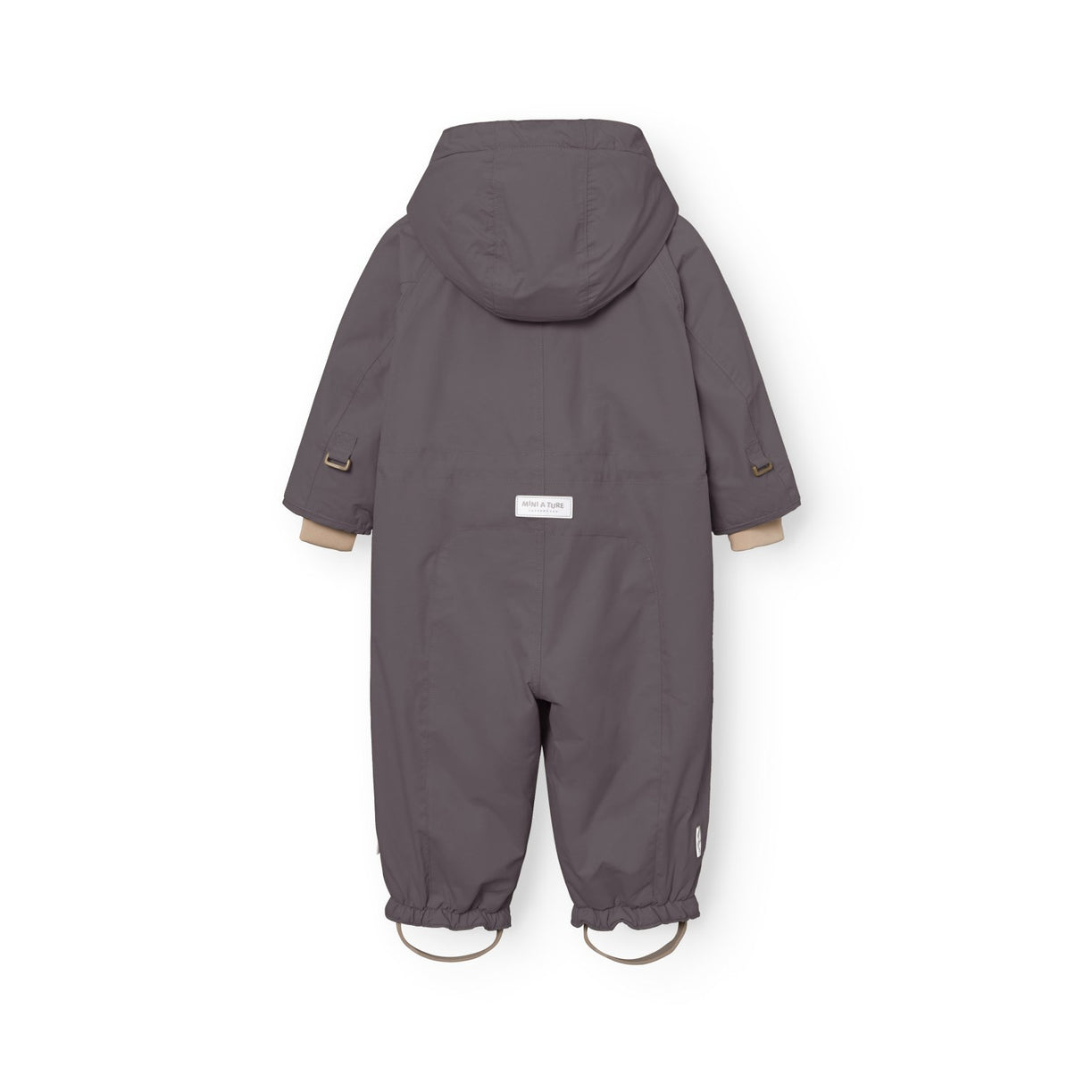 Mini A Ture Plum Kitten Matwisti Fleece Lined Snowsuit. Grs