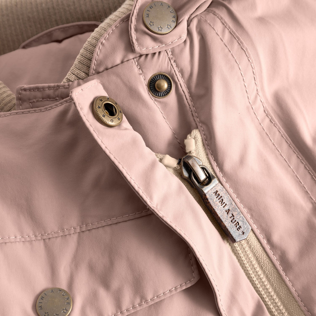 Mini A Ture Adobe Rose Matwisti Fleece Lined Snowsuit. Grs