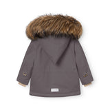 Mini A Ture Plum Kitten Matwang Fleece Lined Winter Jacka Fur. Grs