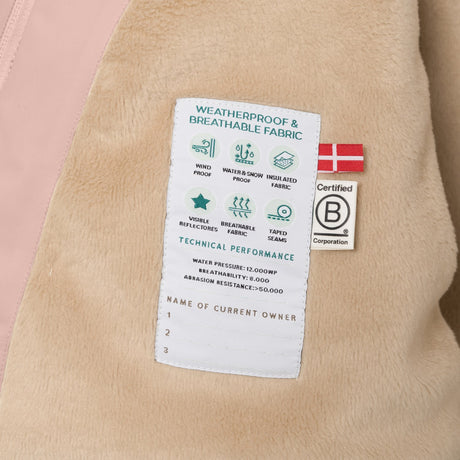 Mini A Ture Adobe Rose Matwang Fleece Lined Winter Jacka Fur. Grs