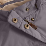 Mini A Ture Plum Kitten Matwang Fleece Lined Winter Jacket. Grs