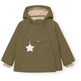 Mini A Ture Kalamata Green Matwang Fleece Lined Winter Jacket. Grs