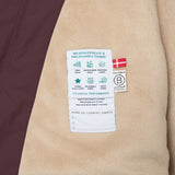 Mini A Ture Fudge Aubergine Matwang Fleece Lined Winter Jacket. Grs
