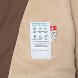 Mini A Ture Chestnut Brown Matwang Fleece Lined Winter Jacket. Grs