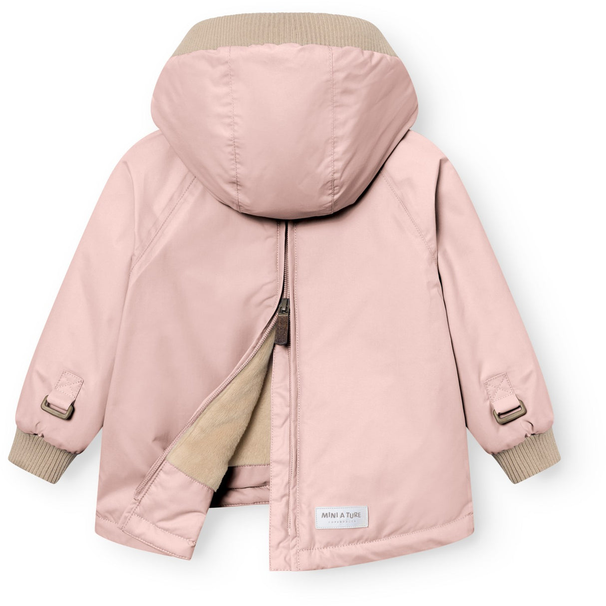 Mini A Ture Adobe Rose Matbabywen Fleece Lined Winter Anorak. Grs
