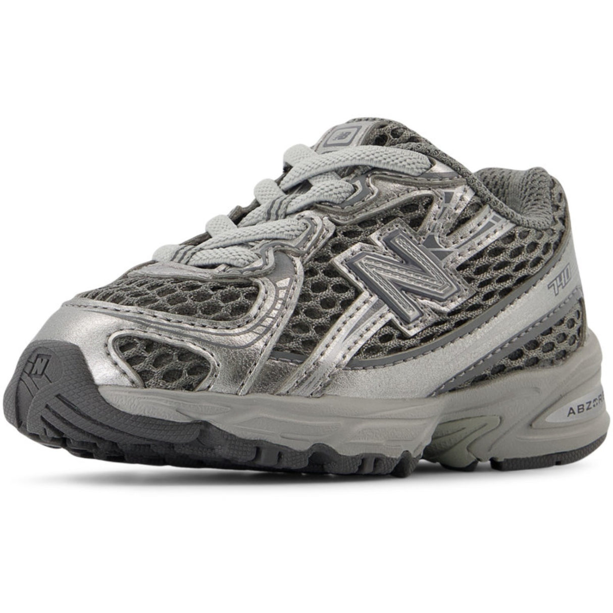 New Balance Harbor Grey 740 Kids Bungee Lace