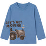 Name It Silver Lake Blue Nmmronario Ls Topp