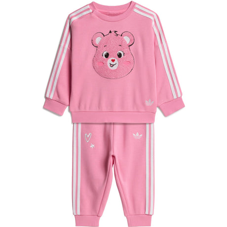 adidas Originals Bliss Pink Loose Crew Sett