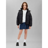 Calvin Klein Pvh Black-Black Minime Ck Kort Hd Puffer Jacka