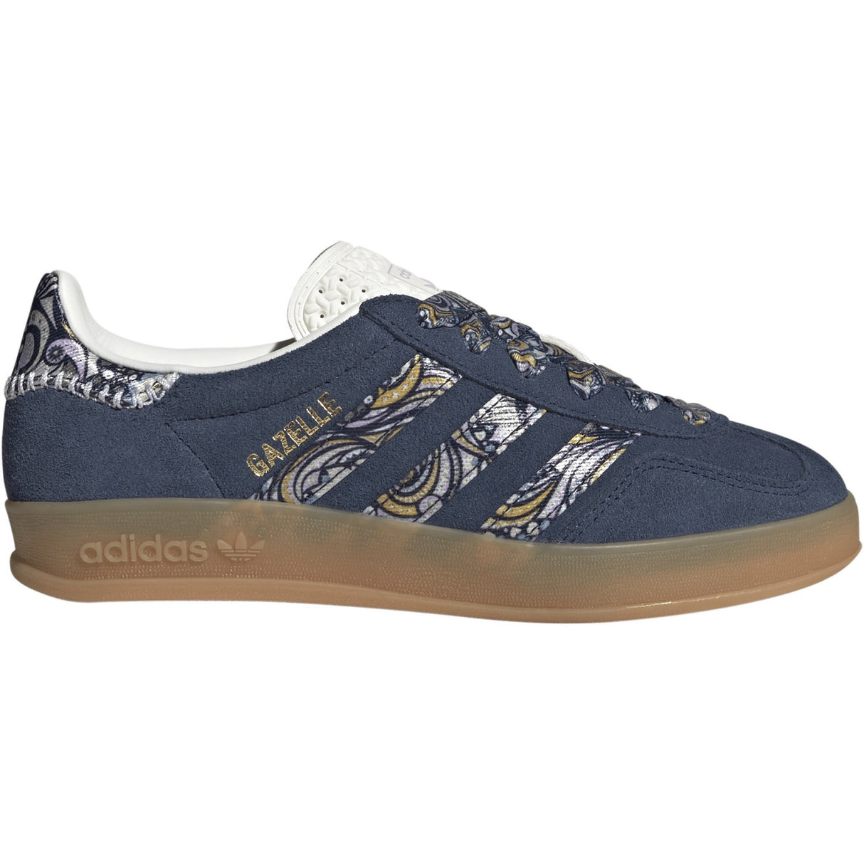 adidas Originals Night Indigo Orchid Fusion Gum 2 Gazelle Indoor J Sneakers